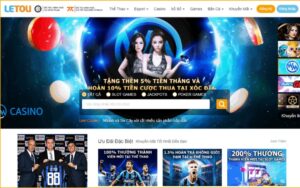 Letou.com - Khám phá nhà cái cá cược hot nhất 2022