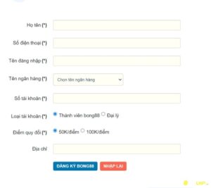 Bóng 88 đk - Hướng dẫn anh em cách đăng kí chi tiết nhất