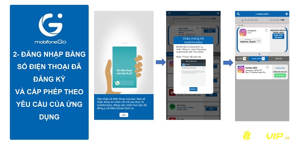 Các bước đăng ký qua ứng dụng MobifoneGo
