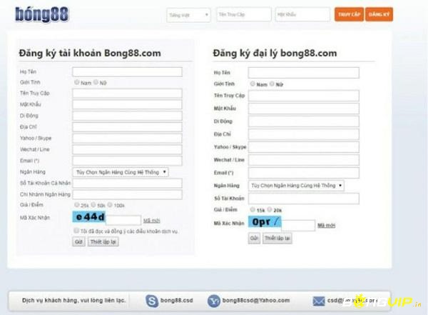 Đăng ký bong88 để tham gia các trò chơi cá cược hấp dẫn