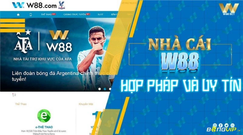 W88 vn com – Giới thiệu địa hạt cá cược đỉnh cấp châu lục