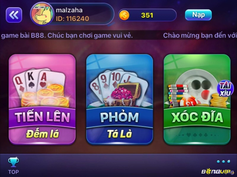 Bai B88 - Sản phẩm B88 cung cấp đón tym game thủ