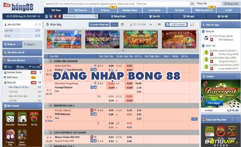 Bong88 đk & đăng nhập nhanh chóng