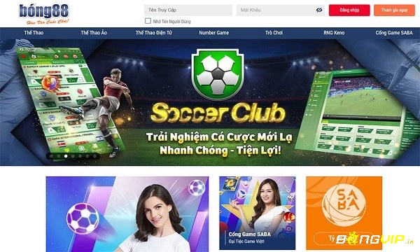 Cập nhật link vào Bong 8899 không bị chặn