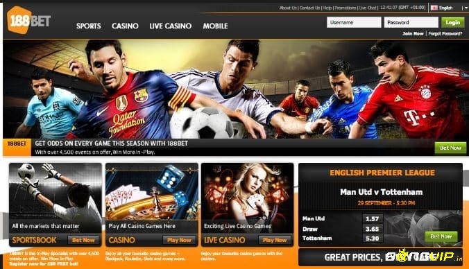 Cach vao 188bet- sở hửu kho tàng game khủng