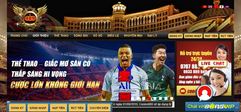 Casino 889.net- Một lựa chọn thông minh cho việc trải nghiệm cá cược hoàn hảo.