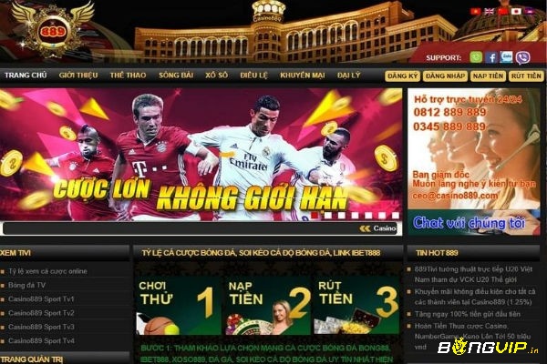 Casino889.net - Đơn vị chuyên nghiệp hàng đầu Châu Á