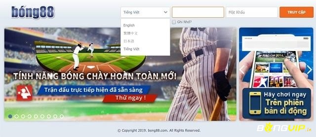 Thắng cược tại Bong88 cực dễ