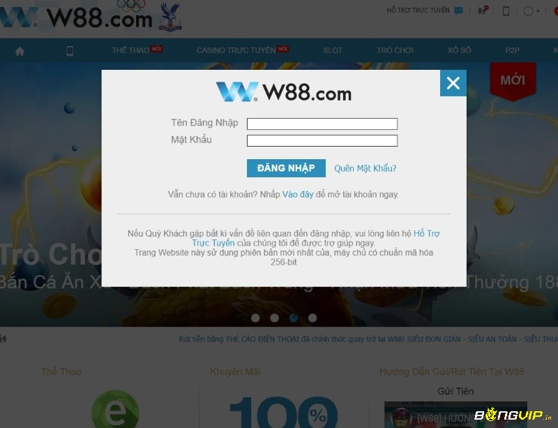 Dang nhap w88- Trang cá cược số dzách hiện nay