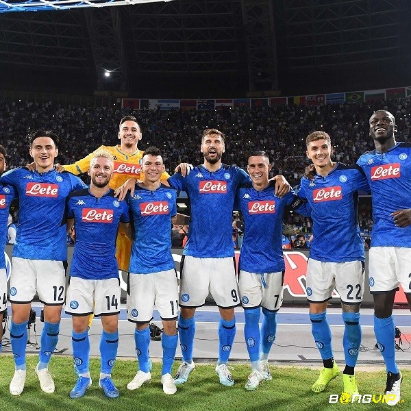 Napoli là đội thuộc top 3 cái tên có thành tích thi đấu tốt nhất lúc này