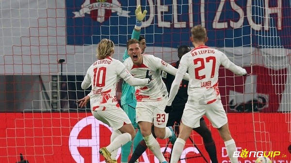 RB Leipzig đang có hưng phấn rất cao ở thời điểm hiện tại