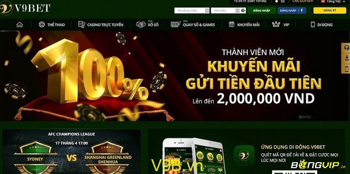 Các ưu nổi trội mà v9bet ai sở hữu