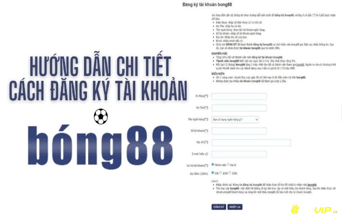 Cách đăng ký, đăng nhập tài khoản bong8899 miễn phí