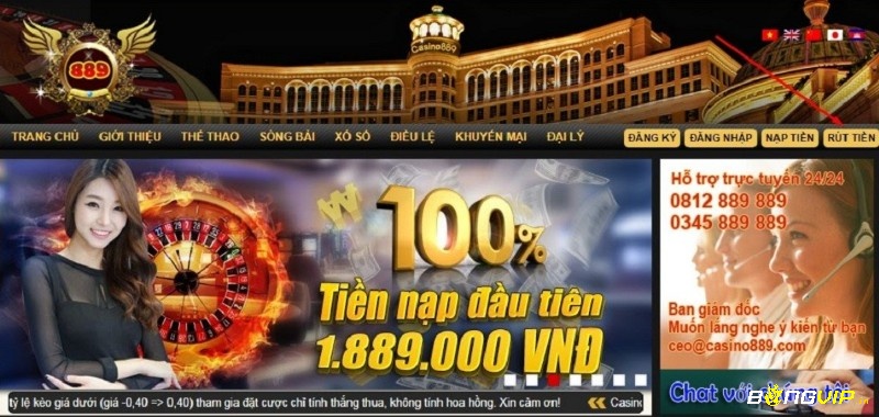 Casino889 net- Nơi giúp bạn dễ dàng tỏa sáng