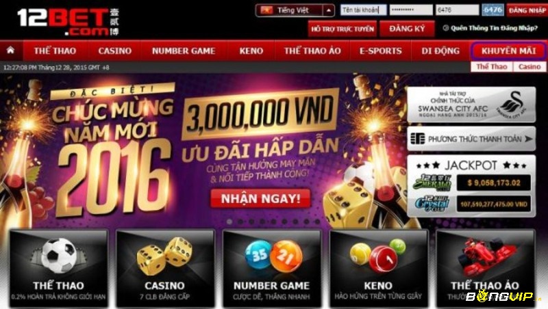 Dang nhap 12bet- Hướng dẫn các bước đăng nhập 12Bet