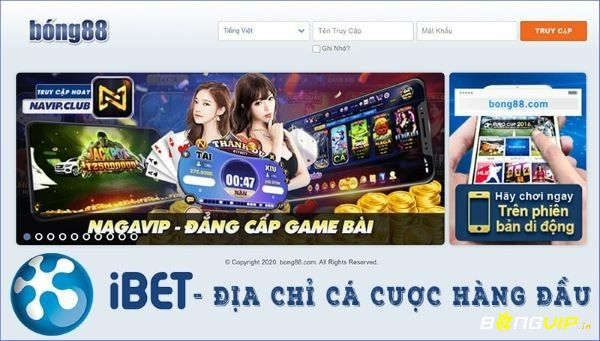 Hướng dẫn đăng nhập Ibet888