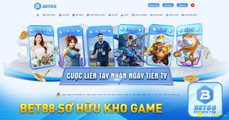 Bet88 sở hữu kho game siêu khủng