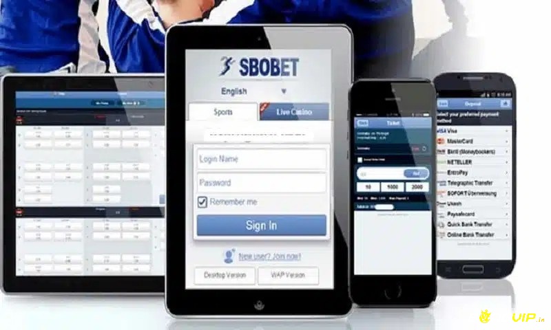 Giao diện Sbobet Mobile dễ sử dụng