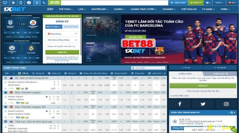 Vn1xbet cung cấp cho cược thủ các cược bóng đá tốt nhất