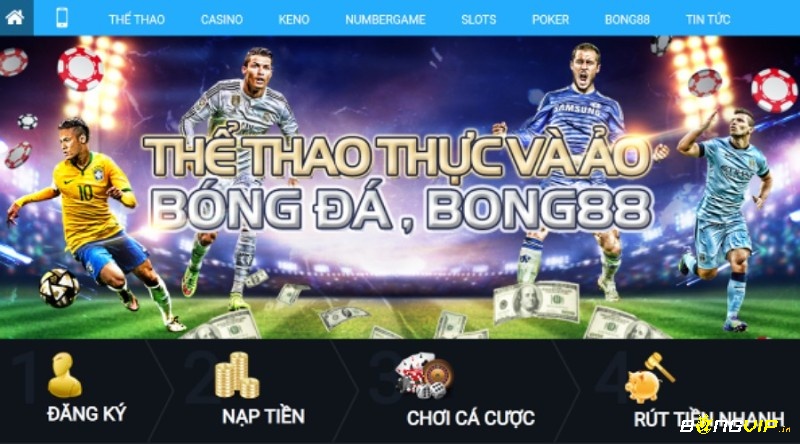 Sản phẩm game cược, giải trí Bong 88 .com cung cấp