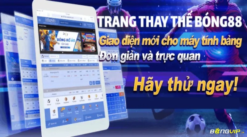 Giao diện Bong88 com bong88 thân thiện với cược thủ