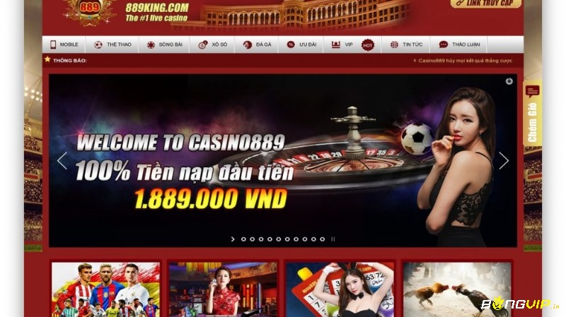 Dịch vụ tiện ích Casino889 casino mang đến người chơi