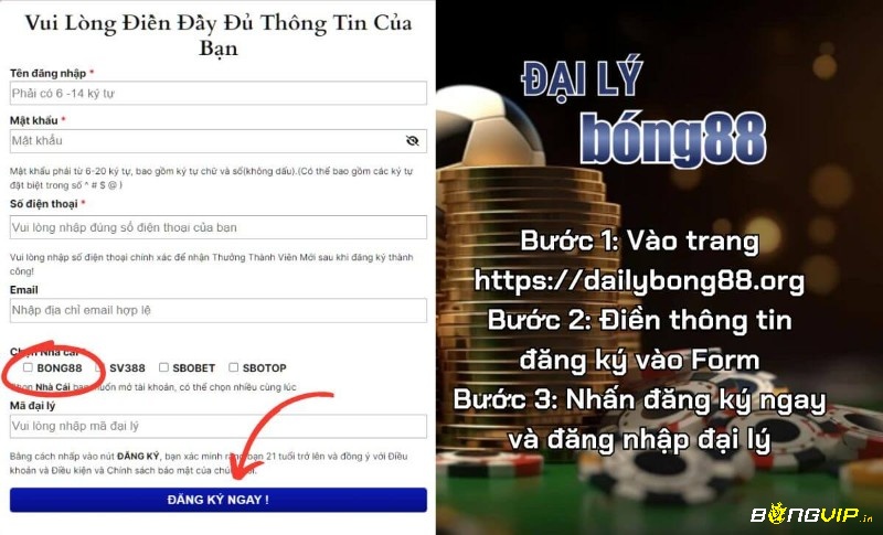 Cách trở thành đại lý Bong888ag không quá khó