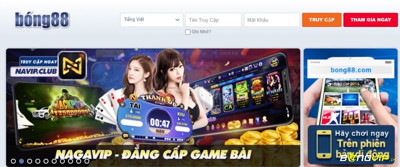 Bong88 mang đến nhiều thể loại game bài đẳng cấp