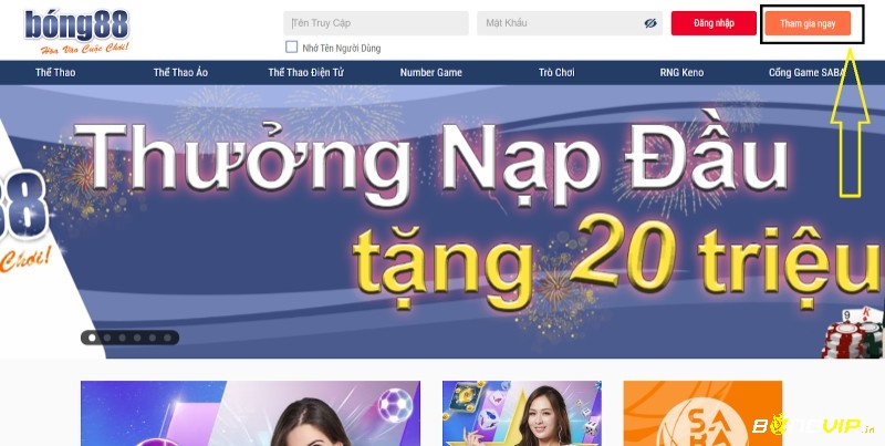 Đường link vào tổng bong88 chính thức nhận ưu đãi khủng