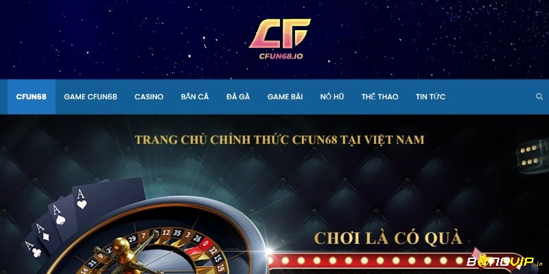  CFUN68 là nhà cái cá cược bóng đá mang lại trải nghiệm cược độc đáo