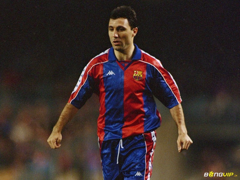 Top 10 cầu thủ xuất sắc nhất Barcelona Hristo Stoichkov xuất sắc với nhiều bàn thắng