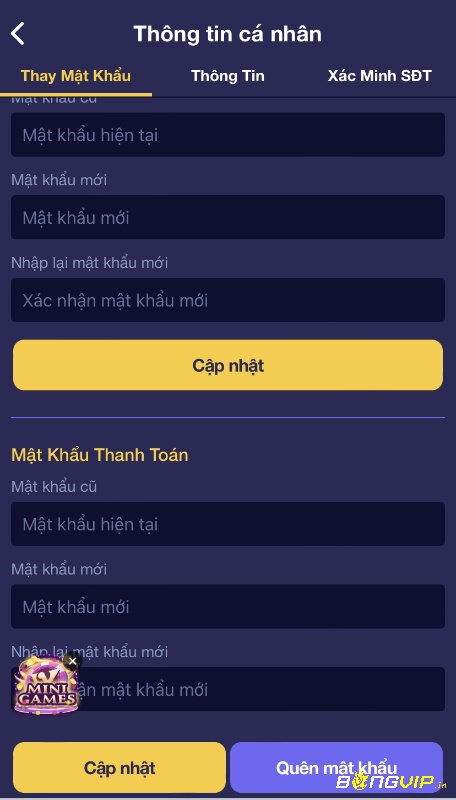 Cách lấy lại mật khẩu tại web cược Wibo88 rất đơn giản