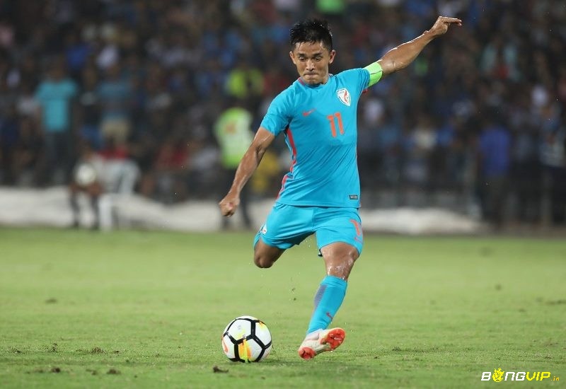 Top 10 cầu thủ khoác áo đội tuyển quốc gia nhiều nhất - Sunil Chhetri