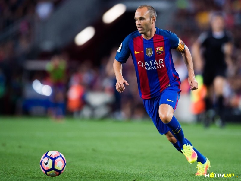 Cầu thủ vô địch C1 nhiều nhất khả năng điều bóng linh hoạt - Andres Iniesta