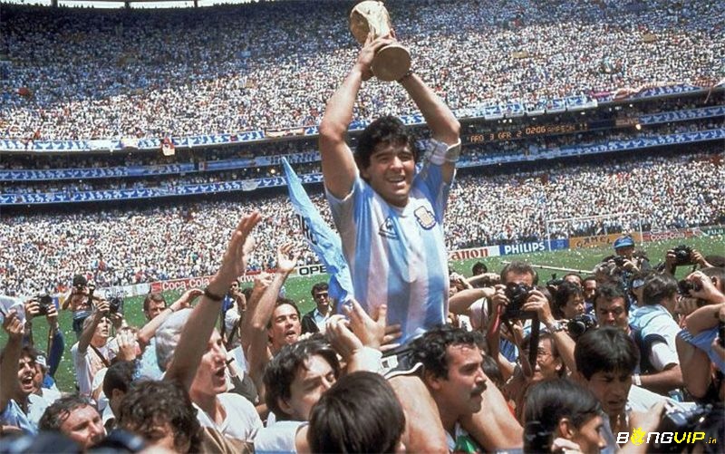 Cầu thủ Diego Maradona có hành trình rực rỡ tại WC