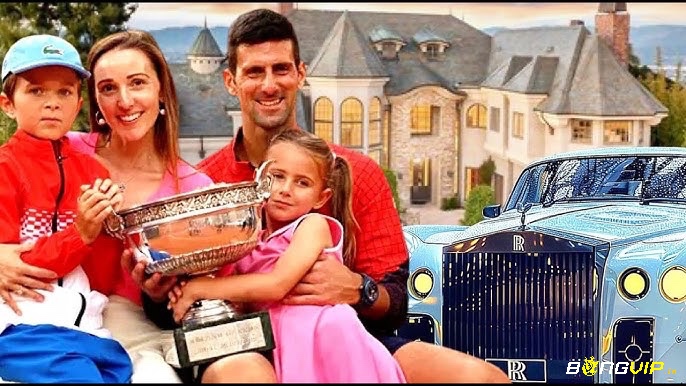 Tiểu sử Novak Djokovic sở hữu tình yêu đáng ngưỡng mộ và bằng chứng là một gia đình hạnh phúc với 2 nhóc tì đáng yêu