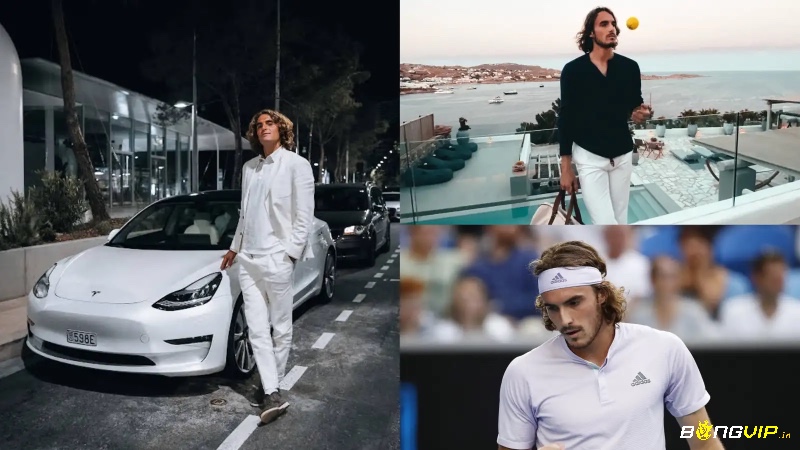 Tiểu sử Stefanos Tsitsipas còn có niềm đam mê với du lịch, ẩm thực và khám phá văn hoá