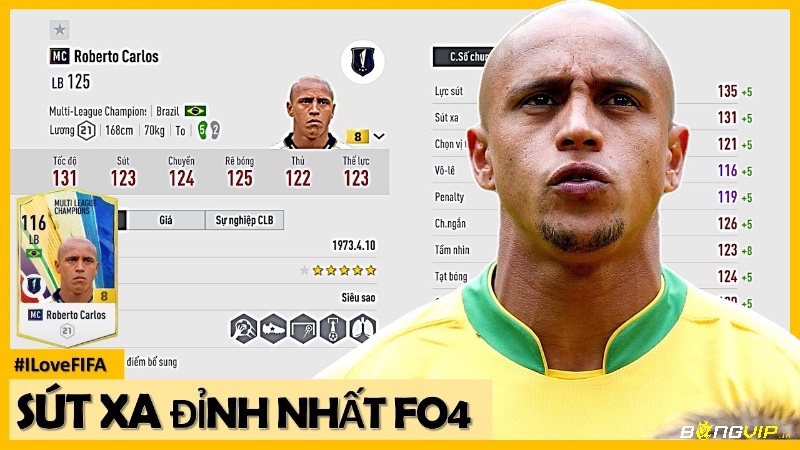 Roberto Carlos có những cú sút phạt đỉnh cao và cực đẹp mắt 