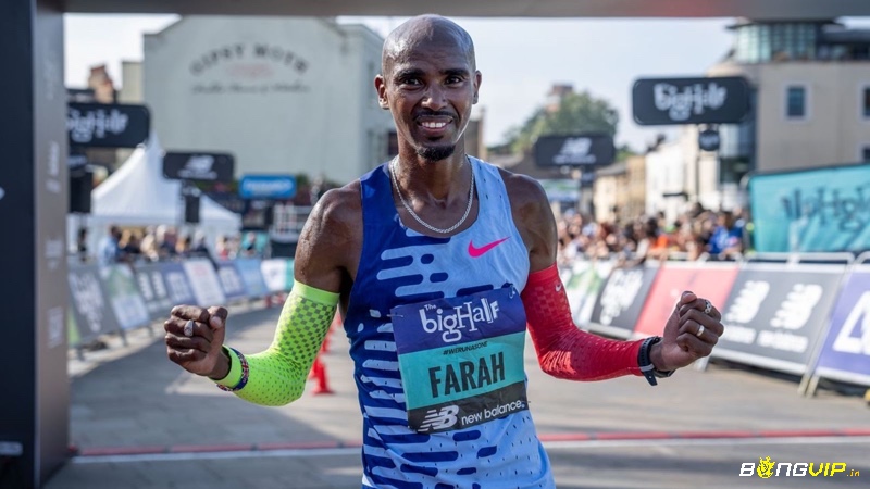 Mo Farah được fan biết đến là một biểu tượng tài năng của điền kinh Anh