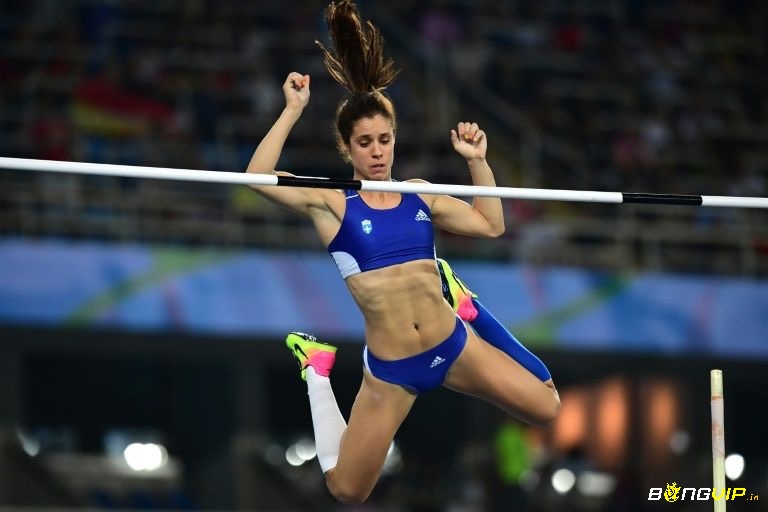 Katerina Stefanidi có thành tích ngưỡng mộ và xuất sắc tại Olympic Rio 2016